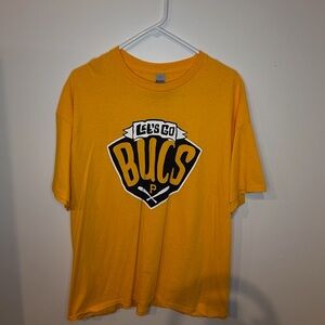 Pittsburgh Pirates Gildan Yellow Graphic Tee